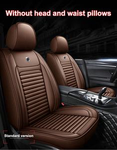 Housse de siège de voiture de luxe personnalisée pour Toyota, voitures universelles, protection avant et arrière, banquette séparée, housse de siège en cuir pour Toyota - Product Image 6