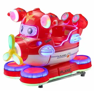 Kiddie sallanan Motor anlamda müzik çocuk eğlenceli salıncak araba ile sikke işletilen Wobble araba üreticisi sürmek