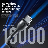 Câble magnétique de haute qualité MAX 60W 100W, câble de charge multi USB C, câbles de données en cuivre pur, tressage en nylon