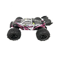 Camion monstre RC 4x4 2,4 GHz à échelle 1/16, télécommande entièrement proportionnelle, voiture tout-terrain avec phares LED, batterie 7,4 V pour la vente en gros aux amateurs