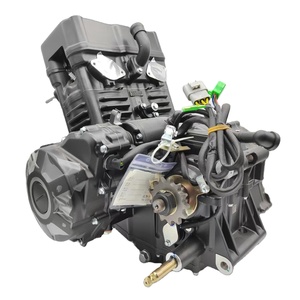 Moteur de moto monocylindre 4 temps refroidi par eau TC380, démarrage électrique/à manivelle, nouveau modèle RX3S, ensemble complet - Product Image 1