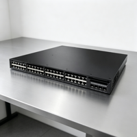 WS-C3650-48TD-L WS-C3650-48TD-S WS-C3650-48TD-E Switch Gigabit Layer 3 Seri 3650 Baru dengan 48 Port dan 2X10G Uplink Network Switch