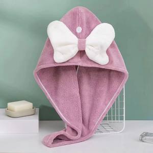 Toalla <span class=keywords><strong>de</strong></span> Secado <span class=keywords><strong>de</strong></span> Cabello <span class=keywords><strong>de</strong></span> Microfibra <span class=keywords><strong>de</strong></span> Coral Ecológica e Hipoalergénica para <span class=keywords><strong>Mujer</strong></span>, Turbante para el Cabello <span class=keywords><strong>de</strong></span> Secado Rápido Antiencrespamiento para Todo Tipo <span class=keywords><strong>de</strong></span> Cabello - Product Image 2