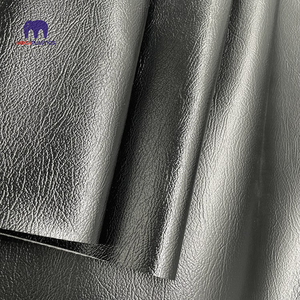 Cuero sintético de PVC resistente al desgaste con textura de corteza brillante para tapicería de sofá y asiento de automóvil - Product Image 4