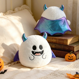 Almohada de Peluche de Halloween al por Mayor, Cojín de Calabaza Fantasma, Decoración Festiva, Certificación CE CPC, OEM Personalizado, Stock Disponible - Product Image 5