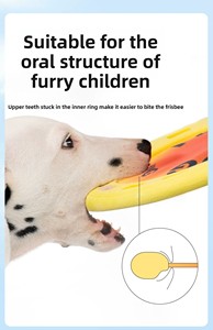 Gele EVA Interactieve Hondenspeelgoed Eco-vriendelijke Trainings- en Waterpretset Drijvende Kauwspeelgoed met Ballen 4 Seizoenen Veilig Duurzaam - Product Image 4