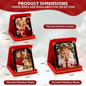 Cadeau pour la fête des mères, nouveau cadre photo pliable créatif personnalisable, adapté aux couples, à la famille et aux <span class=keywords><strong>amis</strong></span>. - Product Image 2