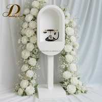 JINDA Meilleure Vente Cabine Téléphonique Audio pour Livre d'Or de Mariage, Téléphone Vidéo pour Laisser un Message, Cabine Téléphonique de Mariage pour Fête