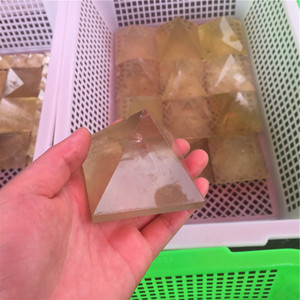 Commercio all'ingrosso naturale artigianale di <span class=keywords><strong>cristallo</strong></span> di quarzo piramide curativa <span class=keywords><strong>citrino</strong></span> per la decorazione della casa vecchia categoria di prodotto - Product Image 5