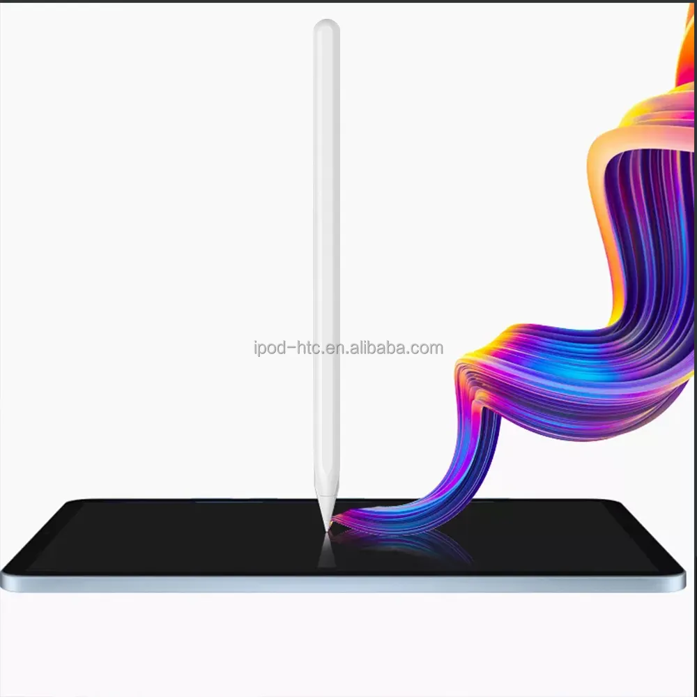 ปากกาสไตลัสสำหรับแท็บเล็ต,ปากกาแม่เหล็กไร้สายสำหรับ Apple Pencil 2 For Ipad Pro ปากกาอัจฉริยะ