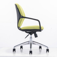 Chaise de bureau pivotante de direction ergonomique en métal pour usage commercial, siège de jeu réglable en acier pour salle de sport