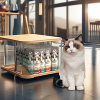 Premium katten snacks, veilig voor huisdieren, verpakt in een zakje