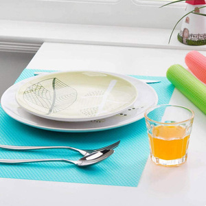 Tovaglietta opaca del tavolo della fodera del cassetto della stuoia del frigorifero della stuoia del frigorifero di plastica trasparente calda - Product Image 2