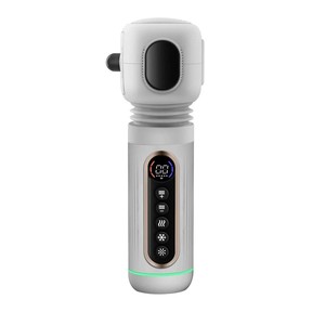 Pistola de masaje de vibración eléctrica de alta intensidad de mano OEM ODM masajeador de músculos corporales de tejido profundo inalámbrico para cabeza mano pie - Product Image 5