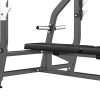Banc de musculation plat Realleader, équipement d'entraînement multifonctionnel pour la musculation à domicile et en salle de sport commerciale