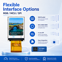 Display LCD TFT IPS ST7789V Personalizzato da 2.0 Pollici, 240x320 RGB, Modulo con Interfaccia MCU SPI per Dispositivi Portatili Intelligenti