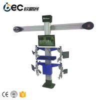 Machine d'alignement 3D manuelle OBC Obec2670102 pour l'équilibrage et l'alignement des roues, équipement automobile pour pneus, 220 tr/min, capacité de levage 60 kg