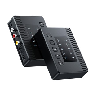 <span class=keywords><strong>Receptor</strong></span> <span class=keywords><strong>de</strong></span> <span class=keywords><strong>audio</strong></span> <span class=keywords><strong>Bluetooth</strong></span> 6.0 LDAC aptX-HD/AD/LL, adaptador transmisor y <span class=keywords><strong>receptor</strong></span> <span class=keywords><strong>de</strong></span> transmisión Auracast <span class=keywords><strong>con</strong></span> <span class=keywords><strong>salida</strong></span> óptica coaxial - Product Image 1