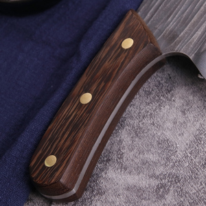 Couteau de boucher marteau en acier inoxydable, outil Ultra tranchant à haute teneur en carbone, couteau en bois de poulet, serbe - Product Image 4