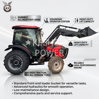EPA-Zertifizierter TB-Serie Universaltraktor, Stabile Leistungsabgabe für Verschiedene Landwirtschaftliche Arbeiten Kleiner Landwirtschaftstraktor