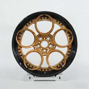 Rines Forjados Personalizados Forgiato de 2 Piezas, 22-<span class=keywords><strong>24</strong></span>-26 Pulgadas, Compatibles con Autos <span class=keywords><strong>Monte</strong></span> <span class=keywords><strong>Carlo</strong></span>/Impala/Caprice/Ghost/Model X/Cutlass 442 Rucci - Product Image 5