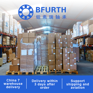 Bfurth PU683-2Z tốc độ cao mang độ đàn hồi tốt chống ăn mòn chống ăn mòn không degumming PTFE nhựa bọc vòng bi - Product Image 6