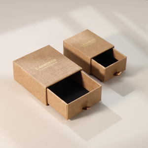 Custom Rectangle Jewelry <b>Box</b> Set Embossed Premium Paper Packaging Velvet Lining Magnet Closure Customized Color Luxury Jewelry - Product Image 1