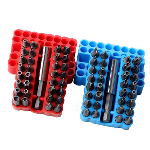 33 Pcs Solid and Hollow <b>Screwdriver</b> Head Combination <b>Set</b> <b>Bit</b> Magnetic Flat Screw 33 Pcs Screw Head <b>Set</b> 33 Pcs Screw Head <b>Set</b> - Product Image 1
