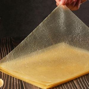 Peau <span class=keywords><strong>de</strong></span> tofu séchée biologique pour soupe, dessert, cuisine végétale, riche en fibres, sans gluten, aliment santé - Product Image 5