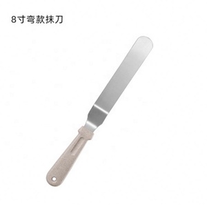 Spatule de <span class=keywords><strong>paille</strong></span> de blé et beurre, vente directe d'usine, spatule en acier inoxydable, outil de cuisson et de fabrication de gâteaux, livraison directe - Product Image 4