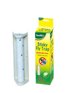 Trampa Adhesiva <span class=keywords><strong>para</strong></span> <span class=keywords><strong>Moscas</strong></span>, Rollo de Pegamento Ecológico, Amarillo y Azul - Product Image 5