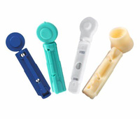 Aiguilles médicales jetables de lancette de sang de torsion 30G Instrument stérile de lancette de sang de torsion 28G