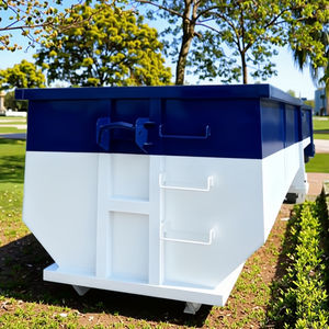 حاوية متعددة الأغراض ذات رافعة خطافية 5-9 متر مكعب - حاوية فولاذية متينة للتخلص من النفايات البلدية والعقارات - Product Image 5