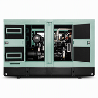 Groupe électrogène diesel silencieux de 250 kW avec armoire de synchronisation, groupe électrogène industriel fermé pour alimentation de secours avec panneau de synchronisation