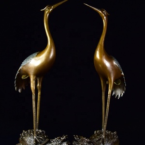 Escultura de Animales para Exteriores, Tortugas y Grullas de Bronce, 120 cm de Alto, 50 kg, Personalizable con Impresión Digital y Fundición - Product Image 5