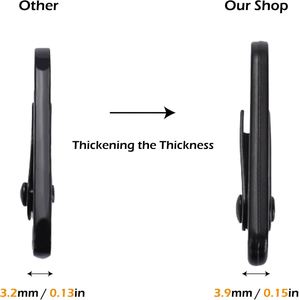 Black Luxury Waterproof Outdoor Olecranon Zinc Alloy <b>Hook</b> Buckle Clasp Tool Gear Hiking Carabiner Tactical Sling Snap <b>Clip</b> <b>Hook</b> - Product Image 4