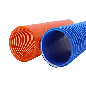 Water supply Factory Supplier PVC Spiral Reinforced Water Pipe /Air/Rubber/Suction/Garden Hoses