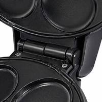 Gaufrier électrique en plastique Bonthe 1000W, plaques antiadhésives, classe d'efficacité énergétique, pour usage domestique, commercial et en camping-car, cuisine