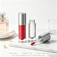 Nouveau Tube de Brillant à Lèvres Rond et Élégant 2026 pour Bouteille de Gloss à Lèvres Très Vendue de l'Emballage Cosmétique Chinois