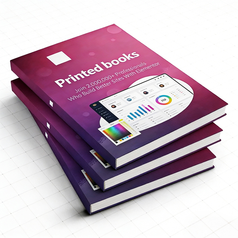 High Quality Custom Service Hard Cover Books Printing Book Publishing Supplier Brochure Printing