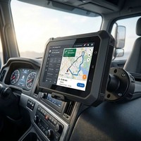 Tablette robuste Android 12 de 5 pouces, processeur Qualcomm 2,0 GHz, batterie à super condensateur, IP67, ordinateur embarqué avec LAN