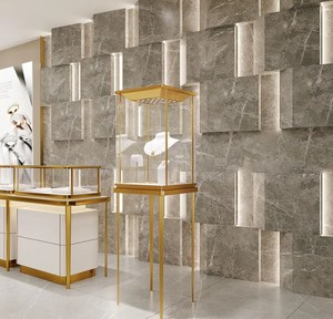 Funroad đồ trang sức Showcase tùy chỉnh thiết kế đồ trang sức đồ nội thất đồ trang sức hiển thị tủ 3D thiết kế cho cửa hàng đồ trang sức - Product Image 5