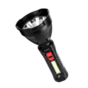 Led <b>Flashlight</b> <b>Rechargeable</b> Battery Aluminum Alloy Outdoor Strong Light White Light Dimmable Portable - Product Image 3