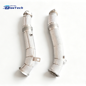 Tubería de Escape de Alto Flujo para Rolls-Royce Ghost RR4 N74B66A 6.6L V12 Twin Turbo, Acero Inoxidable 304 con Protector Térmico - Product Image 1