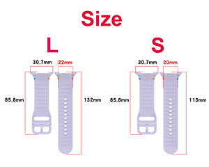 Correa de silicona Solf para Samsung Galaxy Watch <span class=keywords><strong>8</strong></span> con diferentes líneas de encuadernación, correa de reloj de silicona transpirable, Correa de goma - Product Image 4