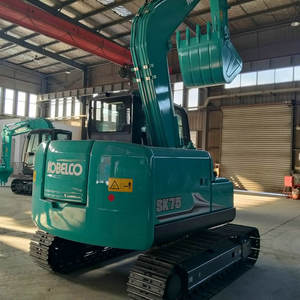 Offre Spéciale : <span class=keywords><strong>Mini</strong></span>-Excavatrice Hydraulique sur Chenilles d'Occasion KOBELCO SK75, 7 Tonnes, pour Travaux de Terrassement Urbain et <span class=keywords><strong>Location</strong></span> - Product Image 5