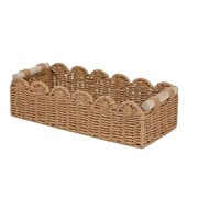 Nova Cesta de Armazenamento em Corda de Papel, Organizador Artesanal para Mesa, Ideal para Lanches, Cosméticos e Diversos Itens para Banheiro, Sala de Estar e Quarto
