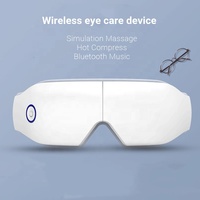 Lunettes Masseur Oculaire Électrique Intelligent Bluetooth à Pressothérapie, Meilleures Ventes, pour Améliorer la Vue