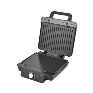 <span class=keywords><strong>Plaque</strong></span> détachable <span class=keywords><strong>de</strong></span> grande taille 3 en 1 <span class=keywords><strong>de</strong></span> finition mate, grille-pain à sandwich multi-usages, gaufrier belge aux œufs - Product Image 4