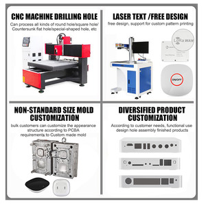 Abs Iot Gateway Smart Home <span class=keywords><strong>Box</strong></span> Điện Thoại Di Động Di Động Vỏ Nhựa Vỏ Bao Vây Nhà Ở Vỏ Không Dây Wifi Router Case - Product Image 6